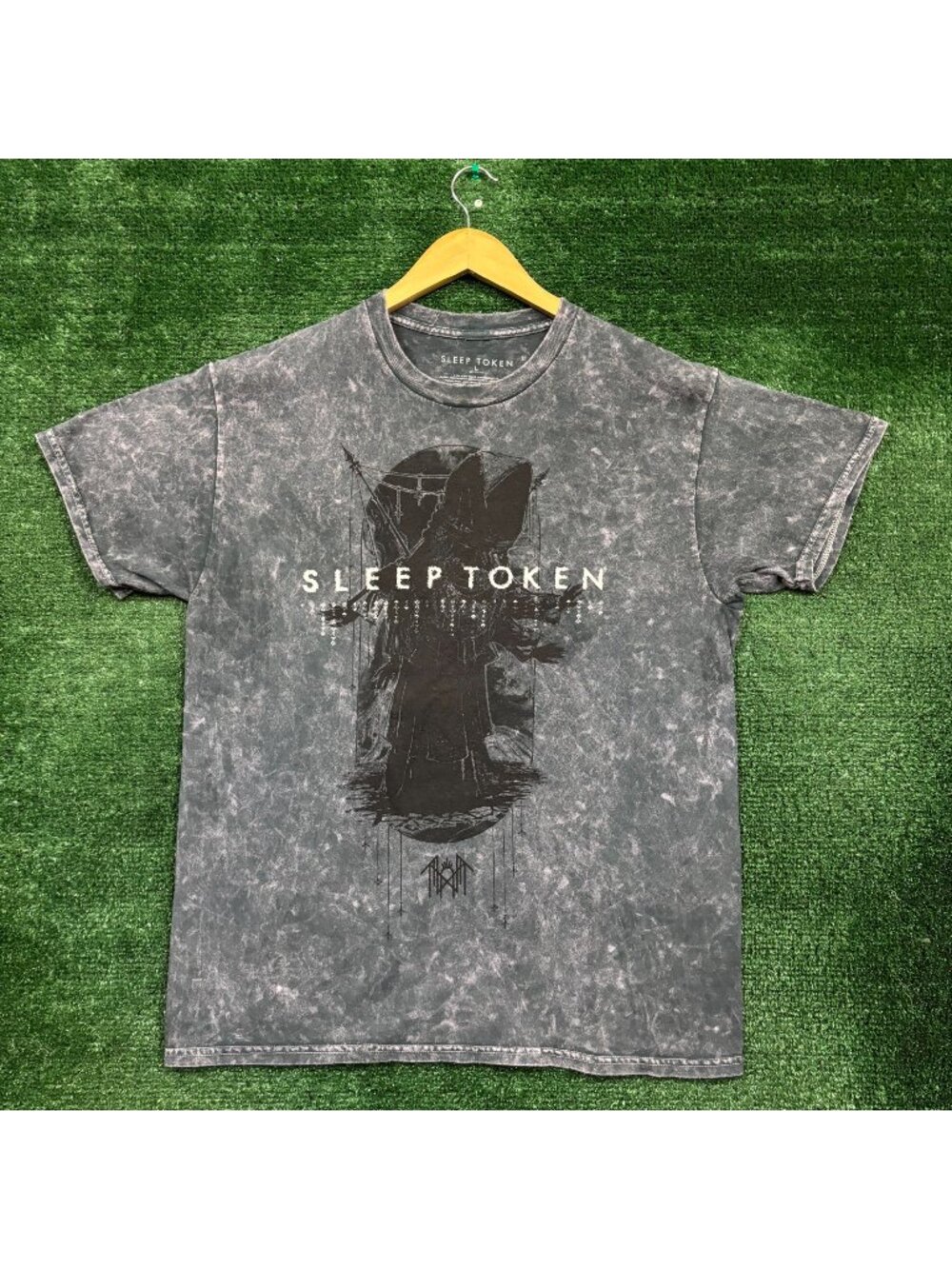 Sleep Token Mineral Wash T-Shirt Size Large